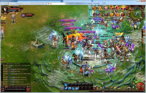 사진= 10억 이벤트와 함께 정식 서비스에 돌입한 웹게임 '천왕' (사진제공=이비즈네트웍스)